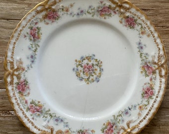 Haviland Limoge Porcelain Lunch Plates