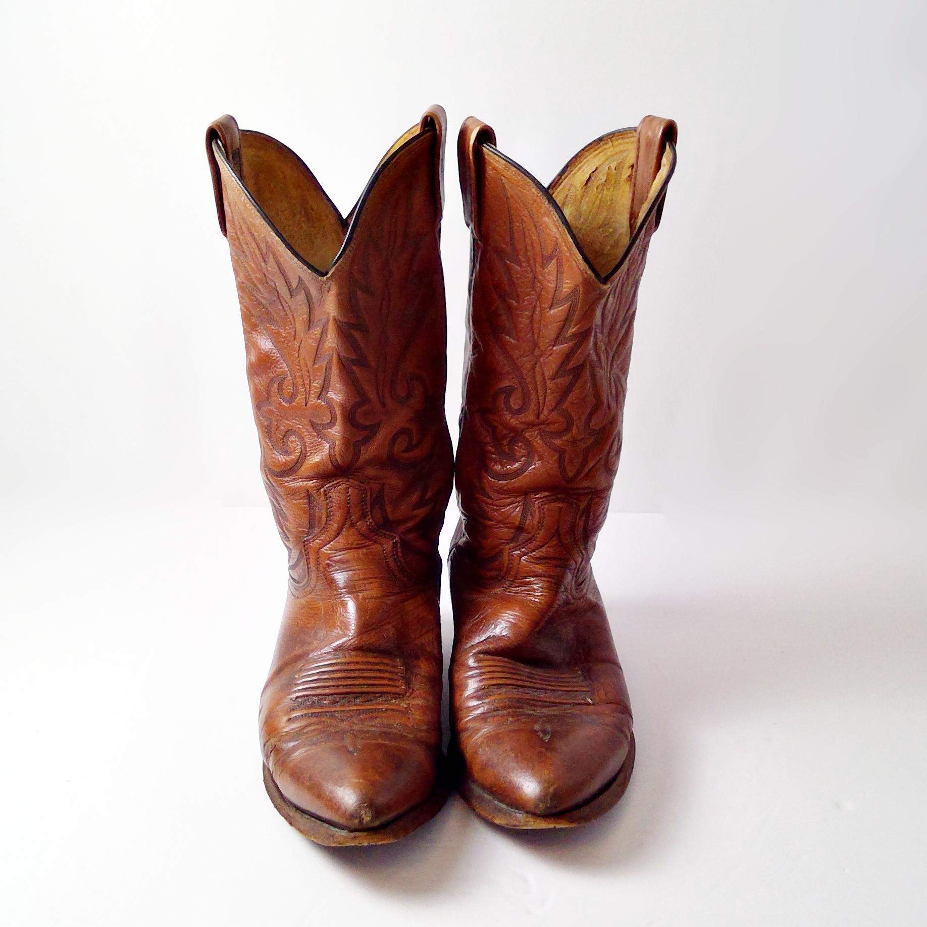 Vintage Dan Post Boots - Etsy