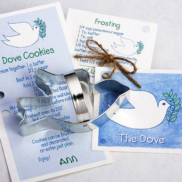 Cookie Cutter, DOVE Cookie Cutter, WEDDING Party Cookies, Religious, Party Favors, Christening Party, Baptism, Church Socials, Dove Cookies