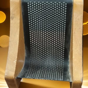 Organizador de escritorio de madera vintage / Almacenamiento de escritorio de oficina retro / Soporte para tarjetas de papel, lápices y llaves de mediados de siglo