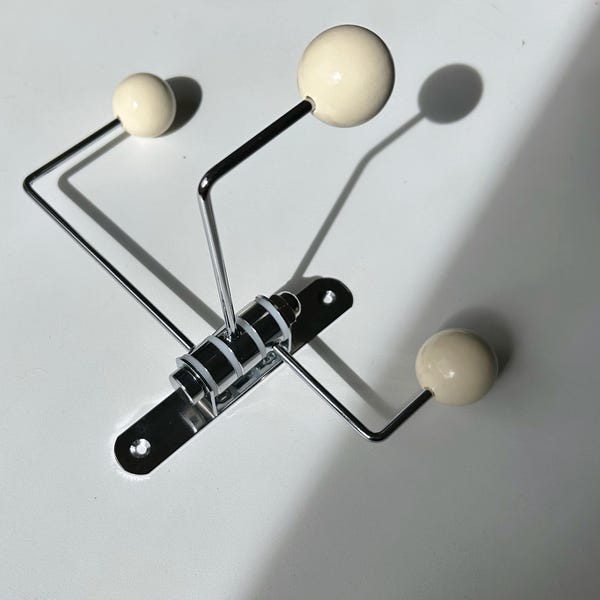 Mid Century Wall Hook - Metal Coat Rack - Entryway Organizer - Modern Minimalist Decor-gifts-organization-wall art-wall mount