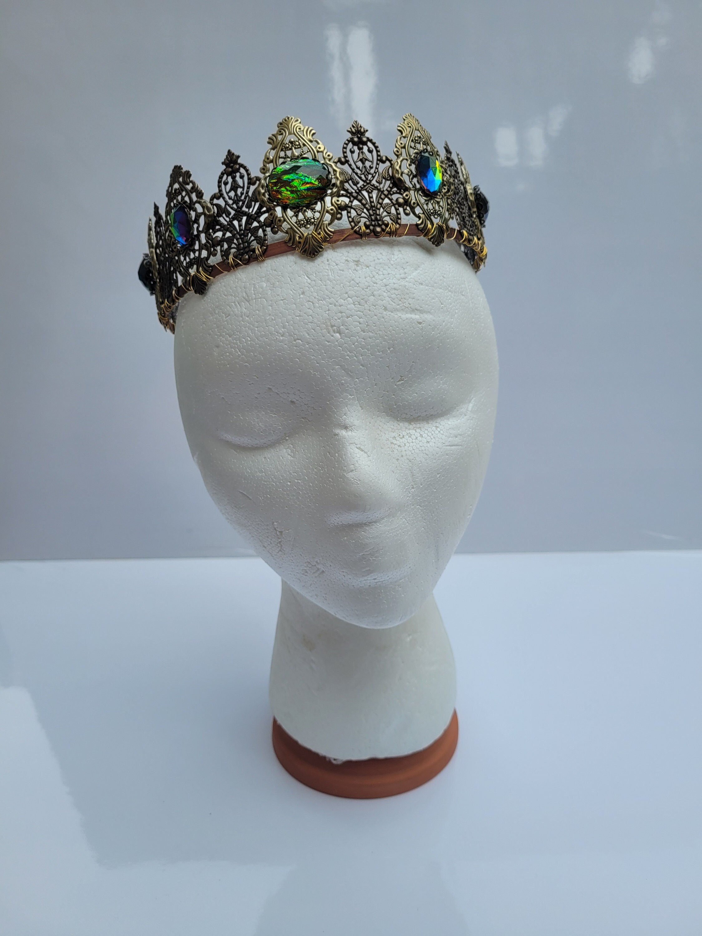 Vitrial チューダー王冠 ルネッサンス ティアラ サークレット