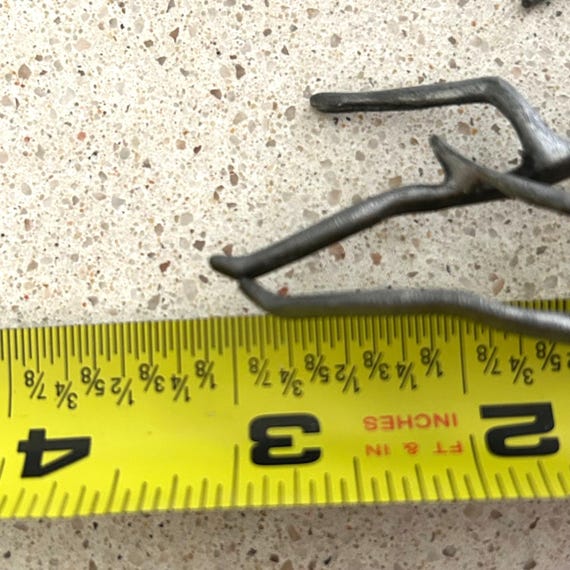 Modern Dancers Brooch darkened Silver-tone Metal … - image 11