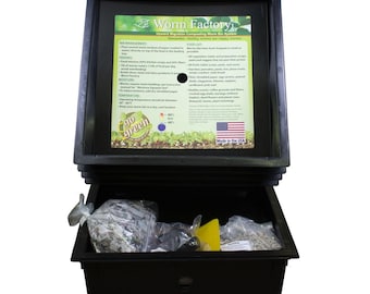 Worm Factory 3-Tray Composter: Home Food Waste Recycling System