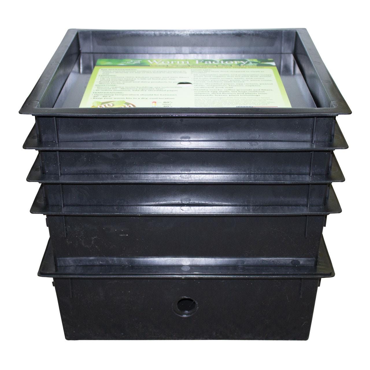 Worm Factory Composter Worm Factory 3-tray Composter: Home Food Waste Recycling System - Etsy