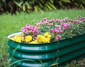 Tall Metal Raised Garden Bed | Weather Resistant, Easy Assembly (96"x24")