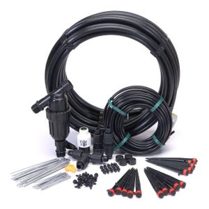 Rose & Shrub Irrigation Kit | Growing System | Drip Watering System for Roses, Shrubs, Small Trees | Easy Garden DIY Kit | Gift for Gardener