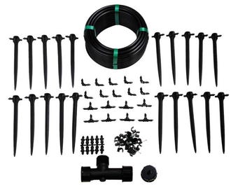 Hanging Basket Drip Irrigation Kit: DIY Patio Watering System (Waters 20 Baskets)