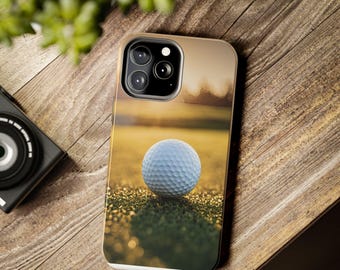 Golf Phone case, Protective case for all iPhones and Galaxy S21- S24, Tough Duel Density Phone Case