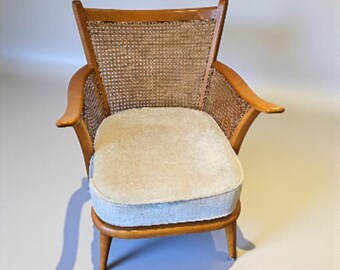 Mid Century Lounge Sessel Geflecht Paul Boman 1940 Finnland