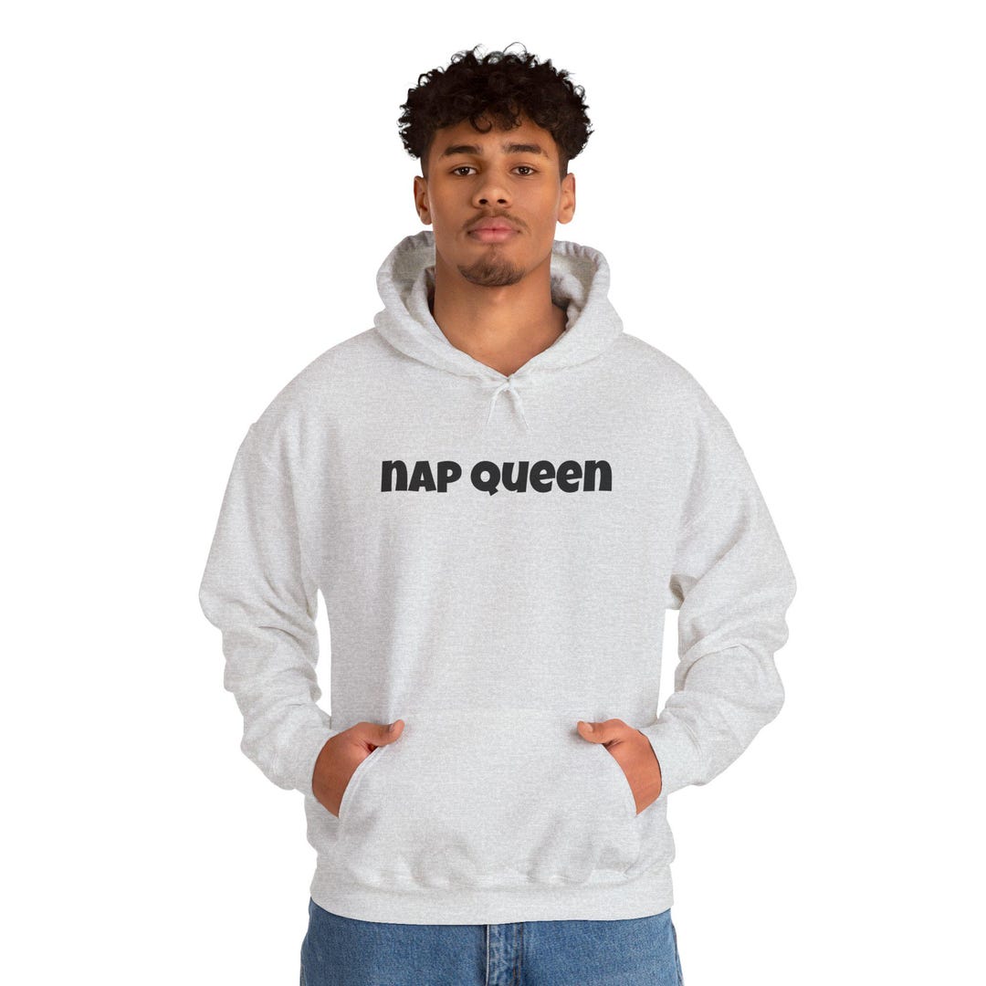 Nap Queen Slushy Noobz Merch Hoodie // Unisex Heavy Blend Hooded  Sweatshirt, Funny Lazy Day Gift, Cozy Lounge Wear, Comfy Pullover Sweater 