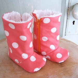 PDF  - Zipper Boots with Optional Leather Sole