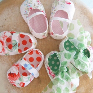 DIY Baby Shoe Sewing Pattern. Shoe Sewing Pattern. Baby Sewing Pattern. 2 for 1 Pattern. Sewing Pattern Sale. image 2