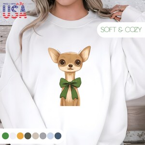 St Patricks Day Chihuahua Sweatshirt, Sweater, Jumper, Saint Paddy Day Cute Chihuahua Dog Shirt Women Men Gift, Chi Dad, Chi Mom Mama Shirt