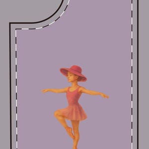 Colorful Ballet Dancer Phone Case, Cute Dance Accessories, Gifts for Dancers, Artistic Phone Cover, Ballet Decor for Dance Lovers