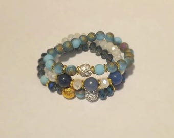 Beaded Bracelet Stacks