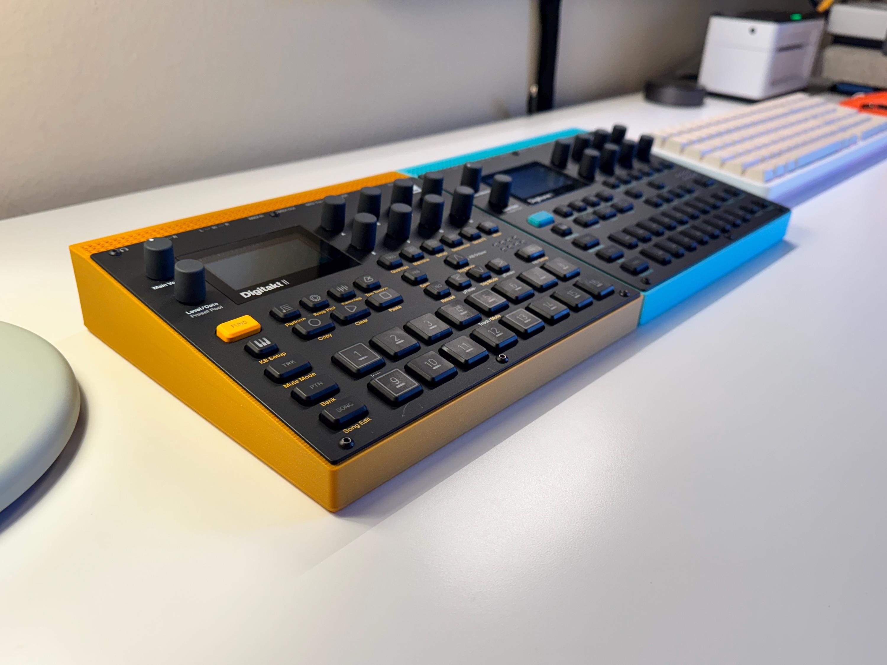 Manually Sliced Case for All Elektron Digitakt and Digitone