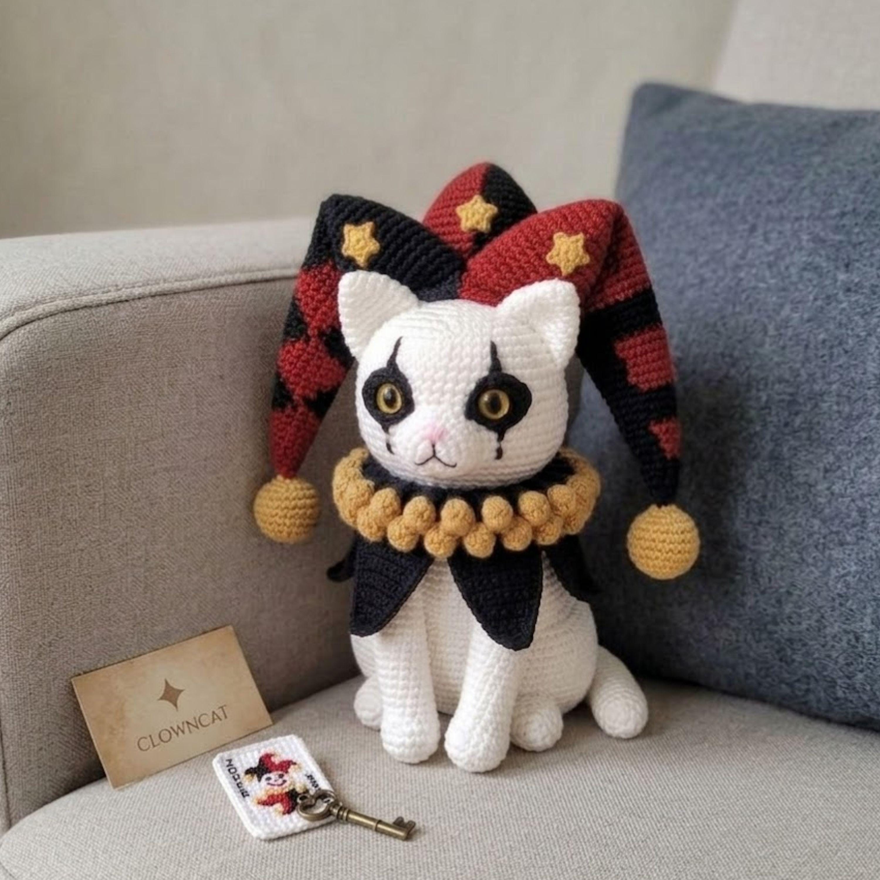 ピエロのぬいぐるみ - Etsy 日本