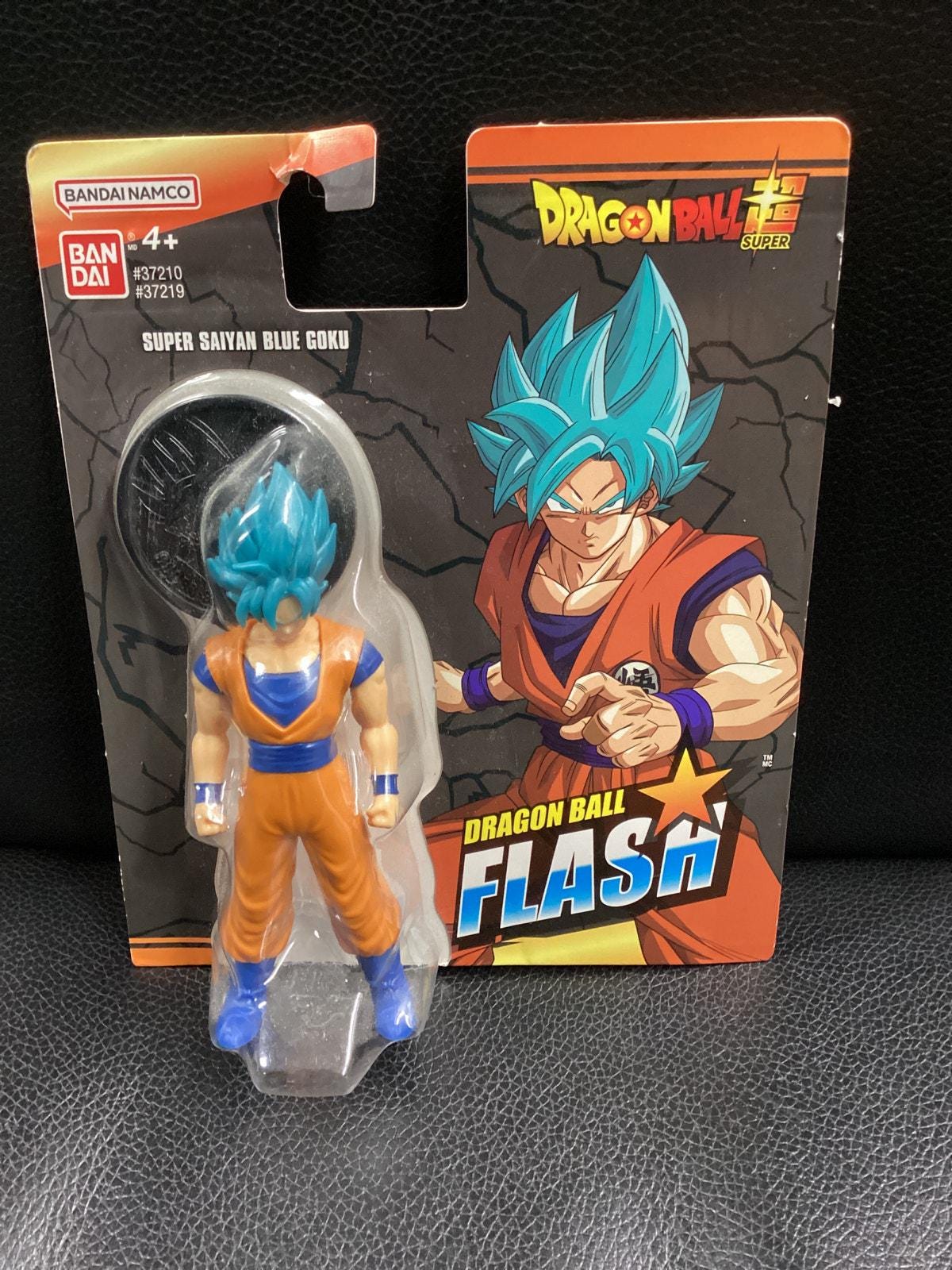 Figurine Dragon Ball Son Goku Super Saiyan 4, 30cm, 2 Têtes Interchangeables