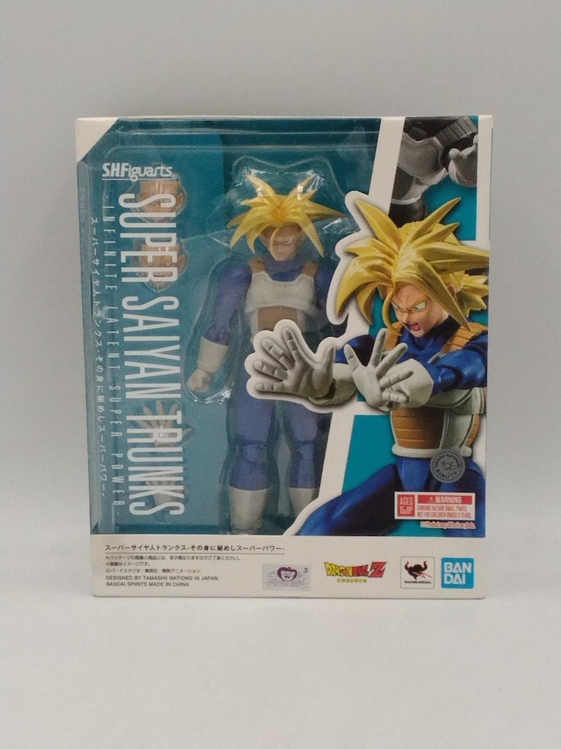 Figurine articulée Super Saiyan Trunks 2022 Dragon Ball Z Bandai S.H.Figuarts image 1