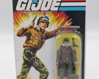 General Hawk Gi Joe 25th anniversary on card