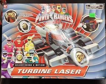 1997 Turbin Laser Power Rangers Turbo i låda