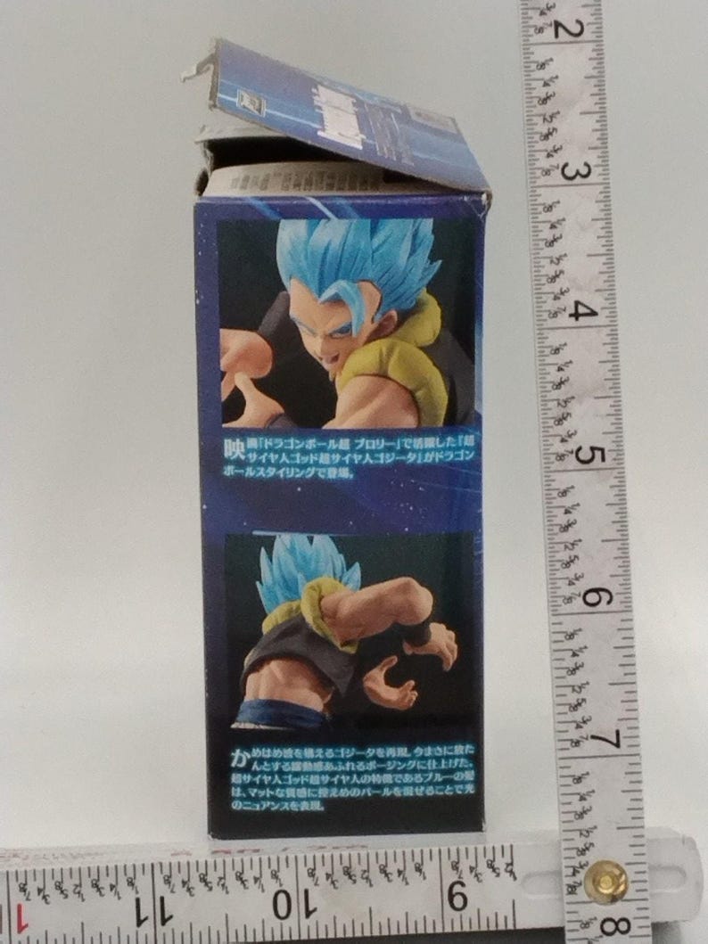 2018 Super Saiyan God Gogeta Dragon Ball Styling Bandai PVC figure image 4