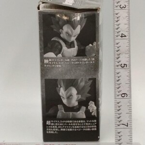 2018 Super Saiyan God Vegeta Dragon Ball Styling Bandai PVC figure image 4