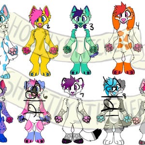 Pride Themed Adopt Batch #1 (read desc!)