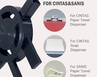 Cintas & Sanis Paper Towel, Soap, and Toilet Paper Dispenser Key