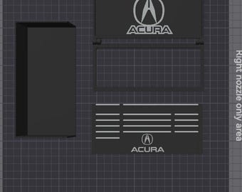Acura Inspired Toolbox Business Card and Pen Holder – Mini Tool Chest Desk Organizer