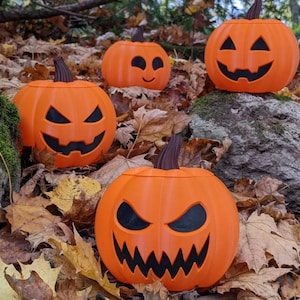 3d Printed Light up Halloween Jack-o-Lantern