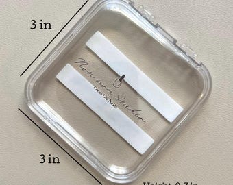 Press On Nails case, Nail storage box