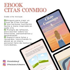 Ebook Ilustrado de Amor Propio: 25 Citas Contigo + Autocuidado y Reflexión