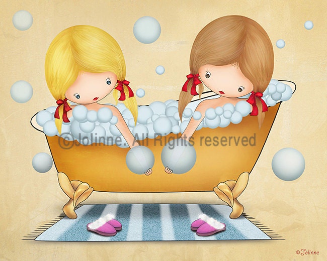 Badezimmer-Wand-Kunst Kinder-Badewanne Bad-Wand-Dekor-Kind | Etsy