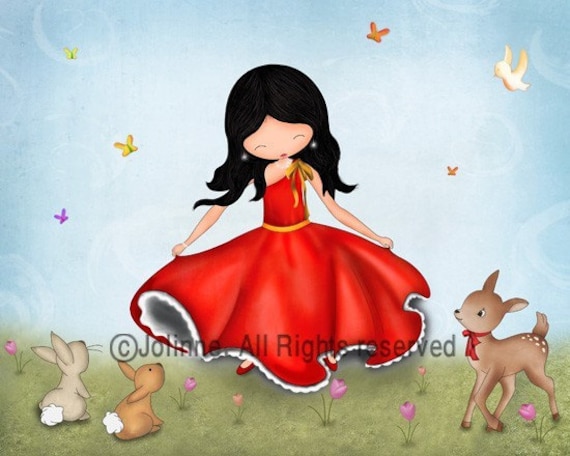 Prints for kids room,Art for girls room,Children's art,Kids wall decor,Nursery art girl,decorations kids room,Artwork for kids room