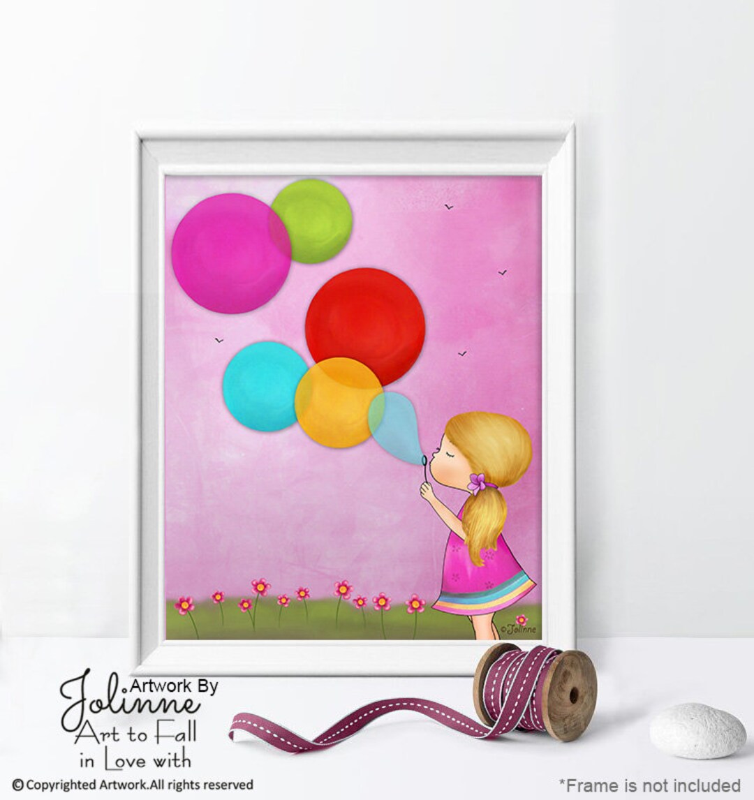 Children Room Wall Art,girls Room Decor,kids Art Print,art for Kids ...