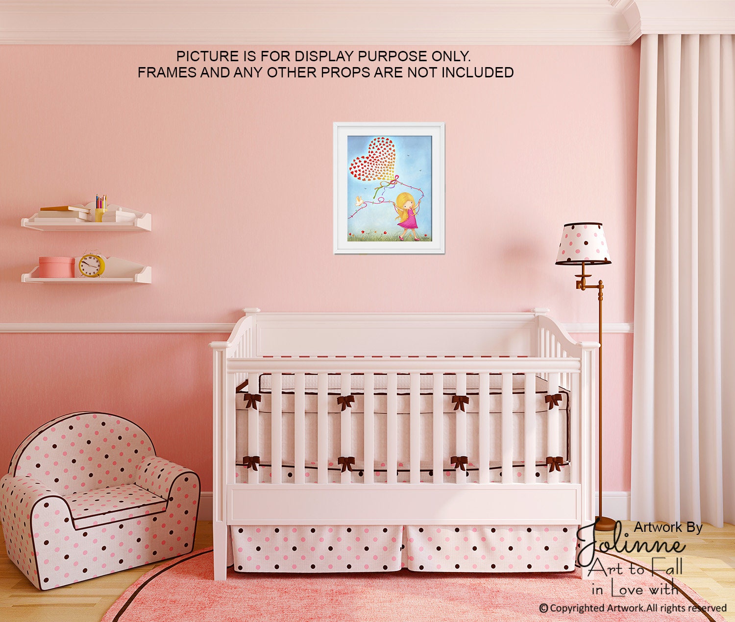 Girls wall art nursery wall artkids room artplayroom wall Etsy