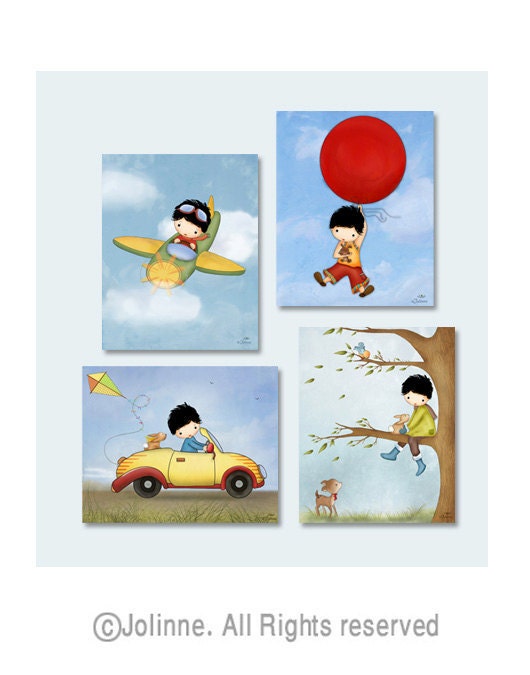 Boys Wall Art for Bedroom Art for Boys Room kids room decor Etsy