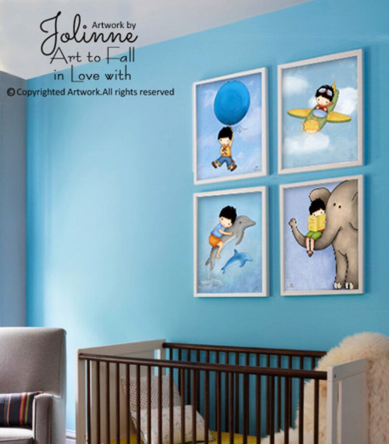 Wall decor for kids room Boysboys room postersboys room art | Etsy