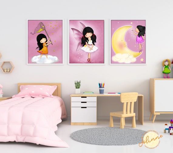 Girls Wall Art, Prints For Girls Room