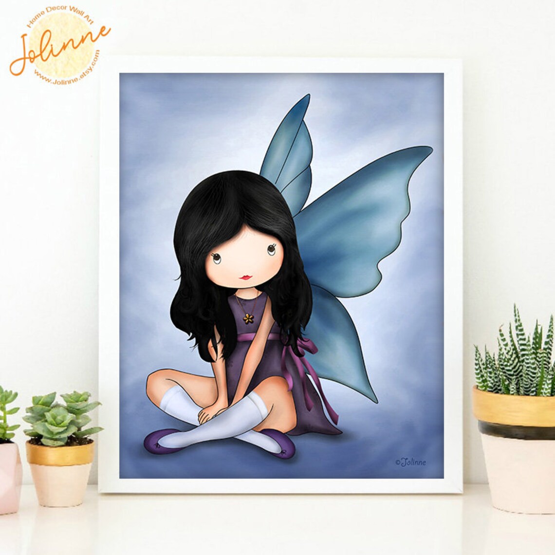 Angel Wall Decor for Girl Bedroomangel Fairy Posterangel Etsy