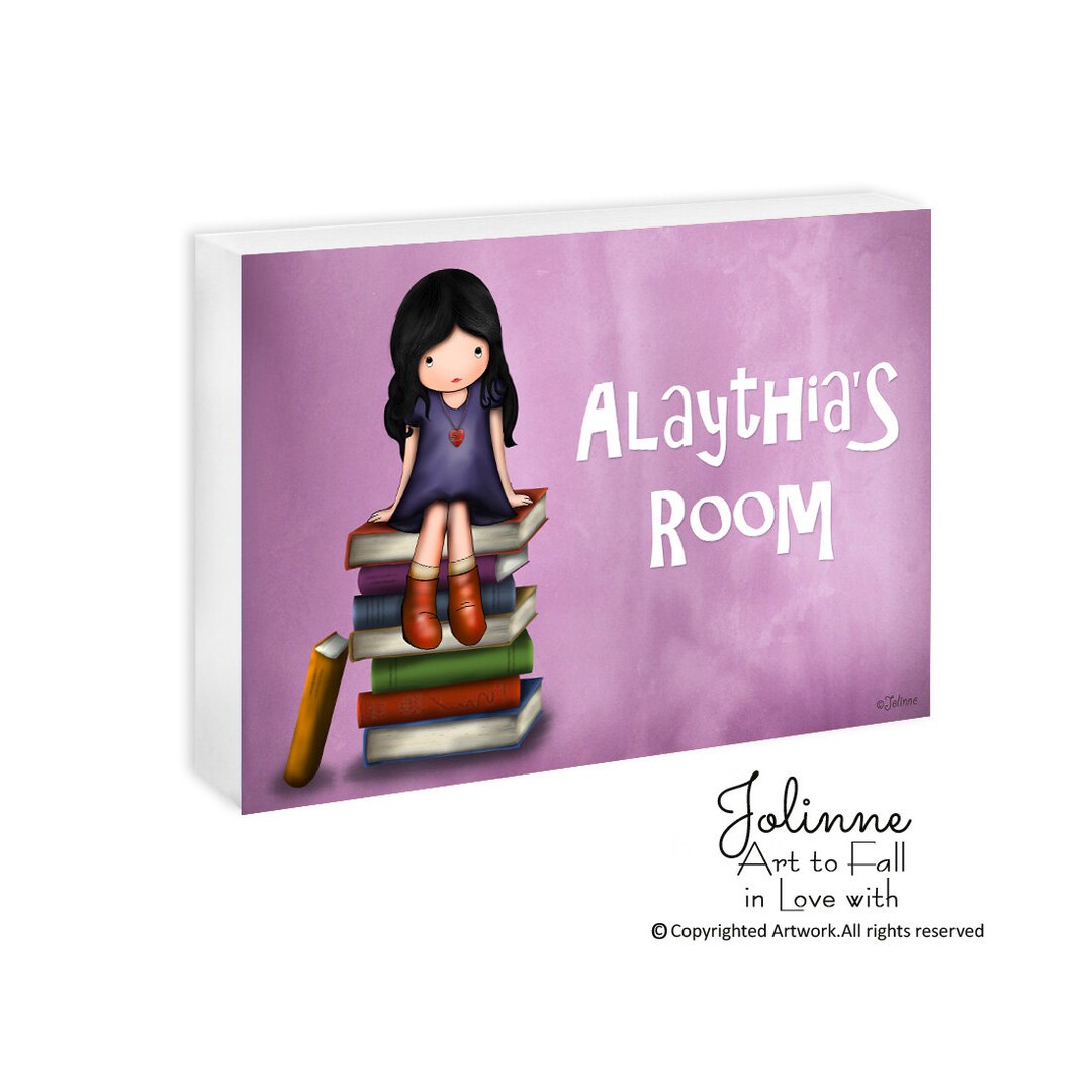 Book Nook Sign,wall Decor Books Reading,wall Decor for Child Books ...