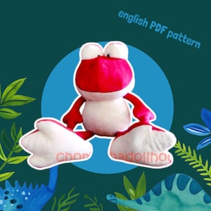 Froggy Frog Sewing Pattern PDF | 25 Inch Plush Toy Tutorial | Cute Stuffed Animal Doll Pattern | Digital Download DIY Softie