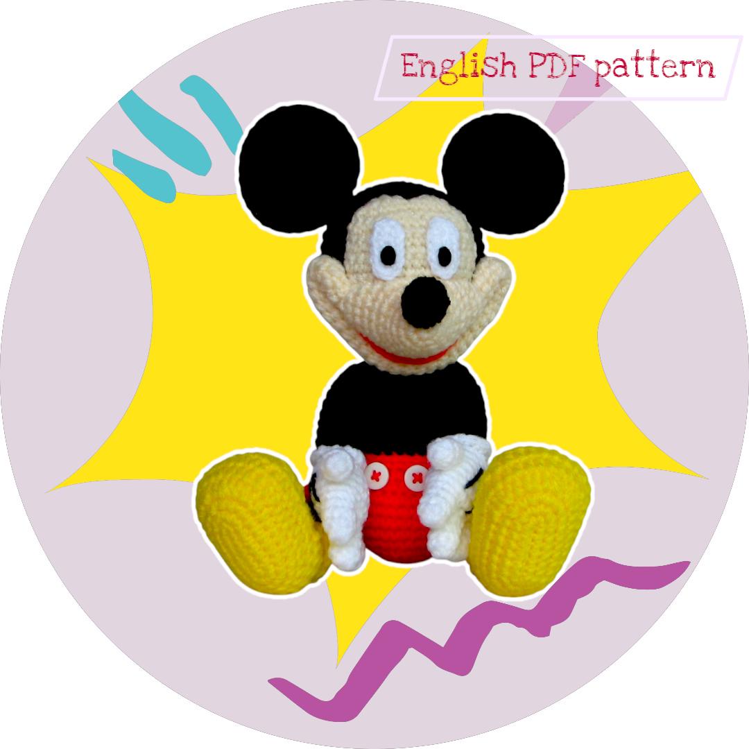 ミッキーマウス 手作り編み物 本体 約30cm1点物 il_fullxfull.7000172792_mve5.jpg