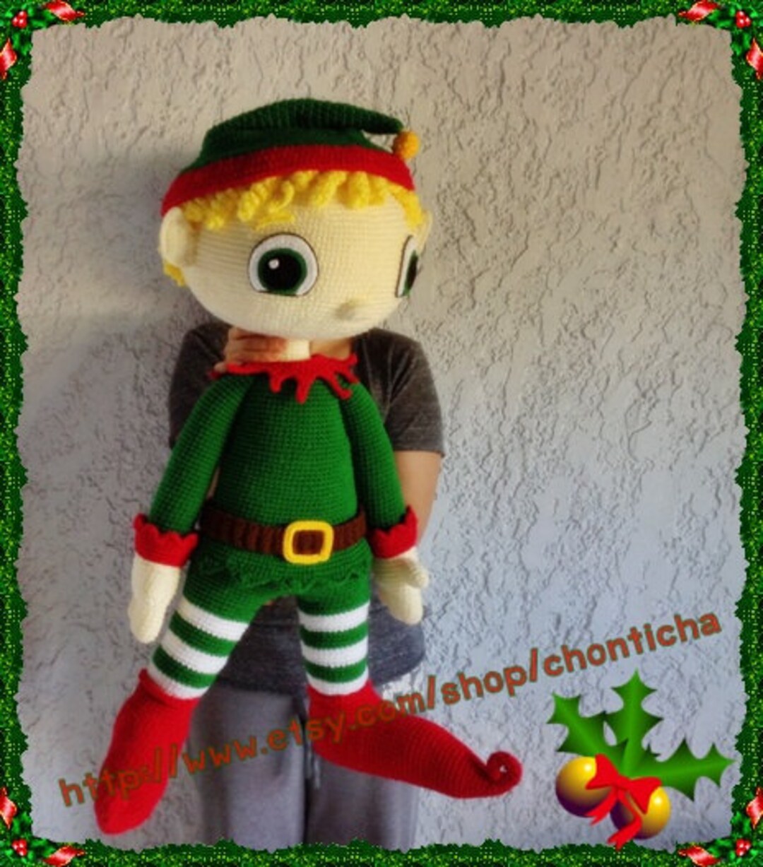 ELF Boy 32 Inches - PDF Amigurumi Crochet Pattern - Etsy
