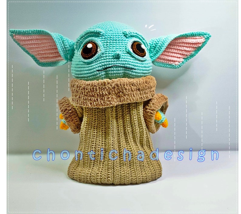 Little monster 22 inches PDF amigurumi crochet pattern image 6