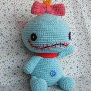 SCRUMP 12,5 pouces Patron PDF amigurumi au crochet image 3