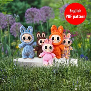 La Bubu Amigurumi Crochet Pattern: 8" Plush Doll Tutorial (PDF Download