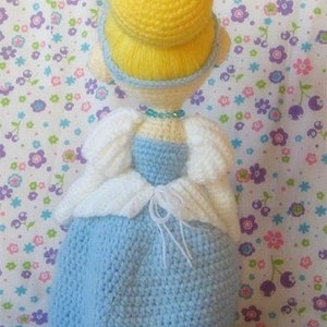 Dolly Cinderella 15 inches PDF crochet pattern image 3